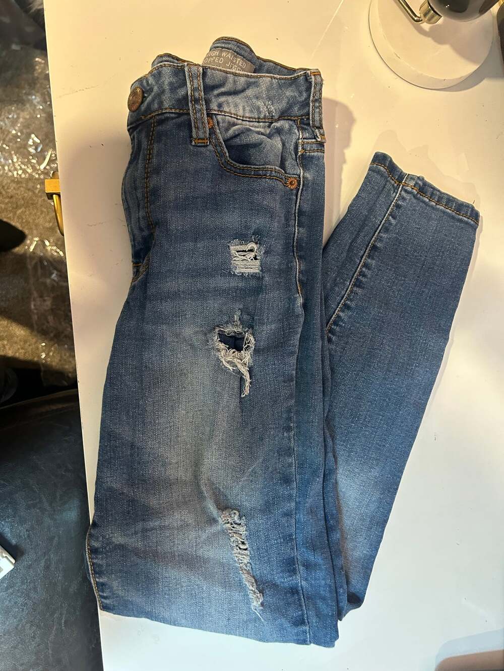 Aeropostale High Waisted Cropped Jeggings *Size 2*